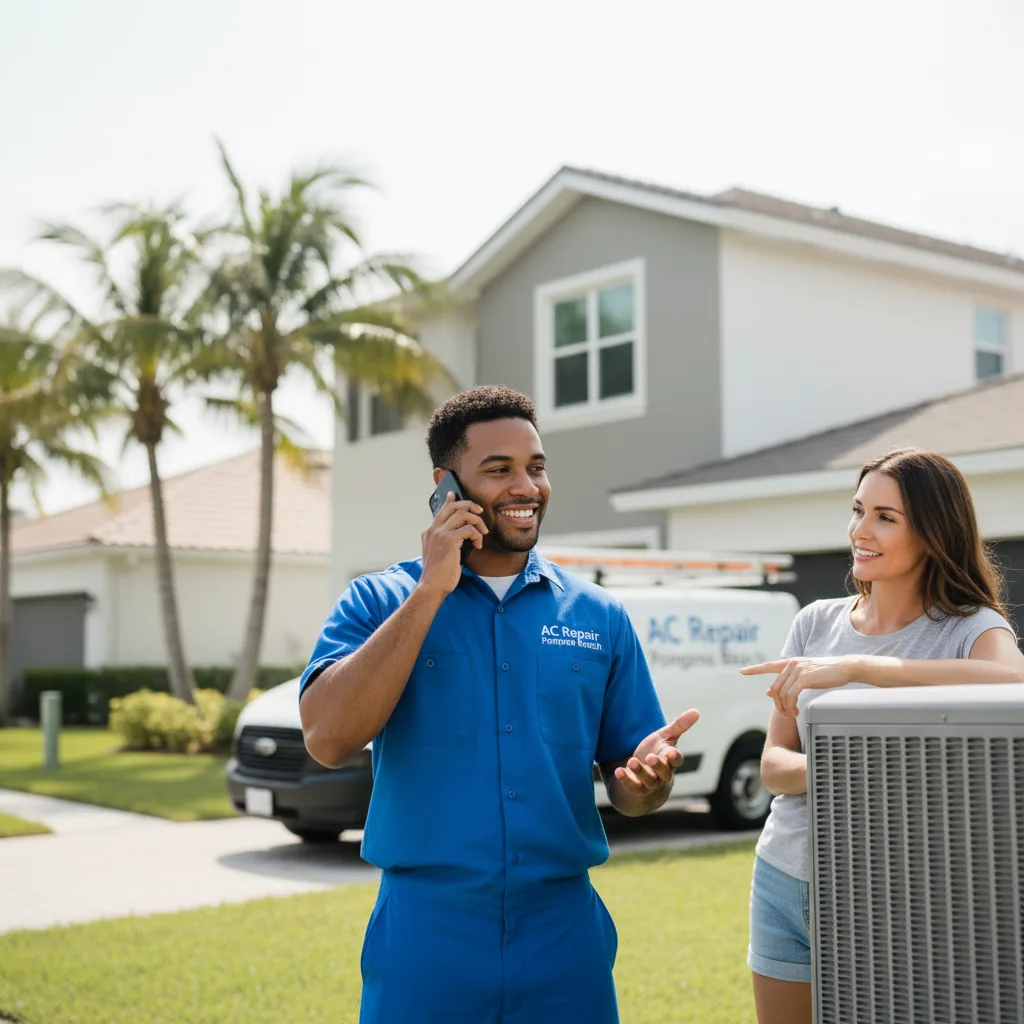 AC Repair Pompano Beach customer support in Minerva